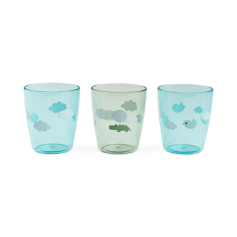 Copos para Bebês DONE BY DEER Mini Nuvens Felizes Gostosas
