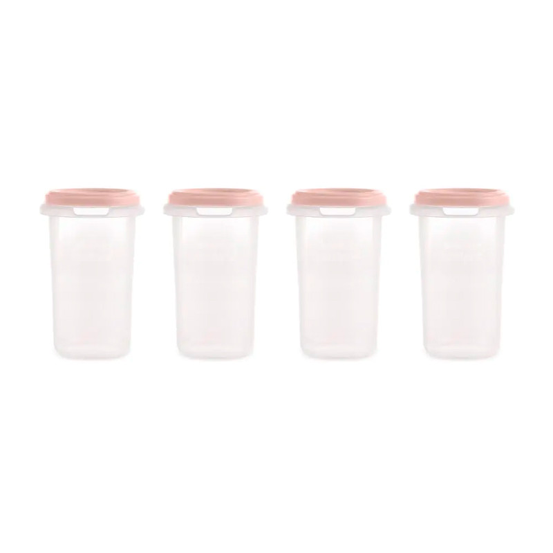 Conjunto de 4 Miniland herméticos 330ml