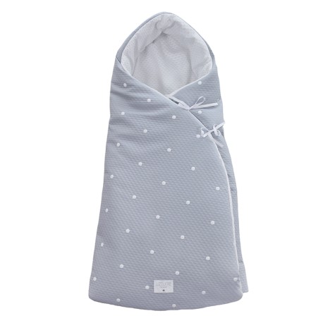 Saco de Capazo Cruzado Uzturre Cuco gris