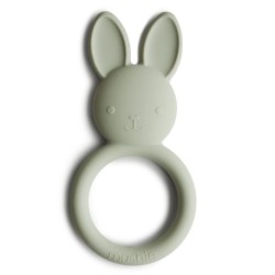 Mordedor Silicona Mushie Bunny Sage 14.1X7.2X1 Cm