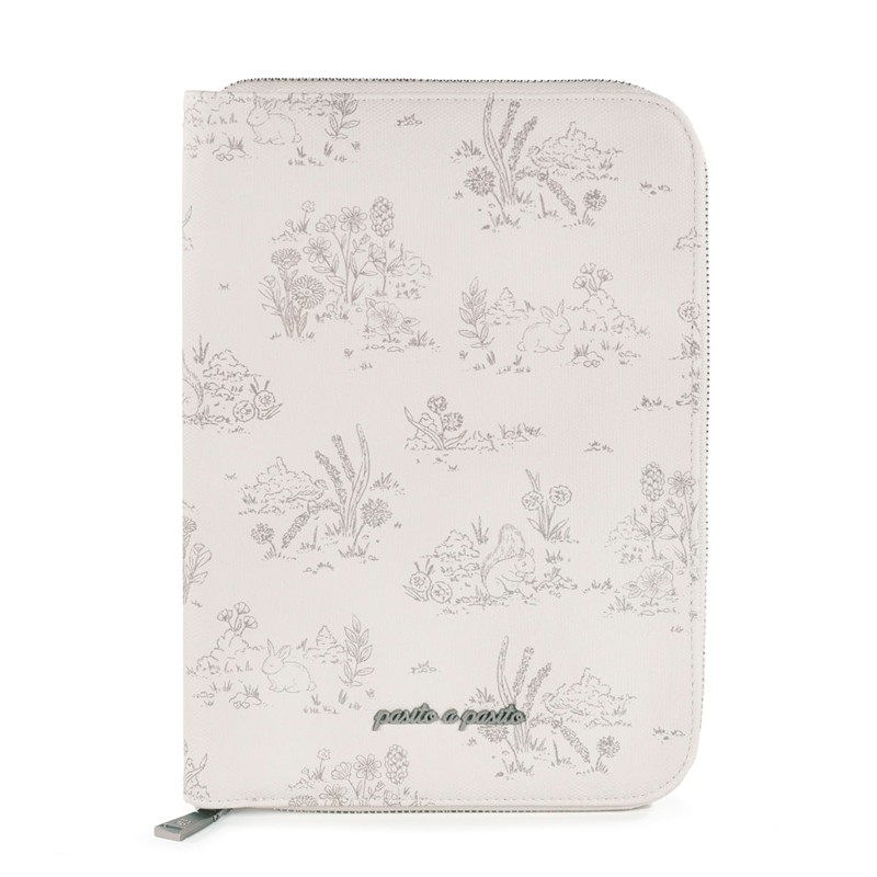 Libro de Nacimiento Pasito a Pasito Toile de Jouy