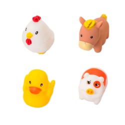 Set de 4 Juguetes de Baño Olmitos Farm
