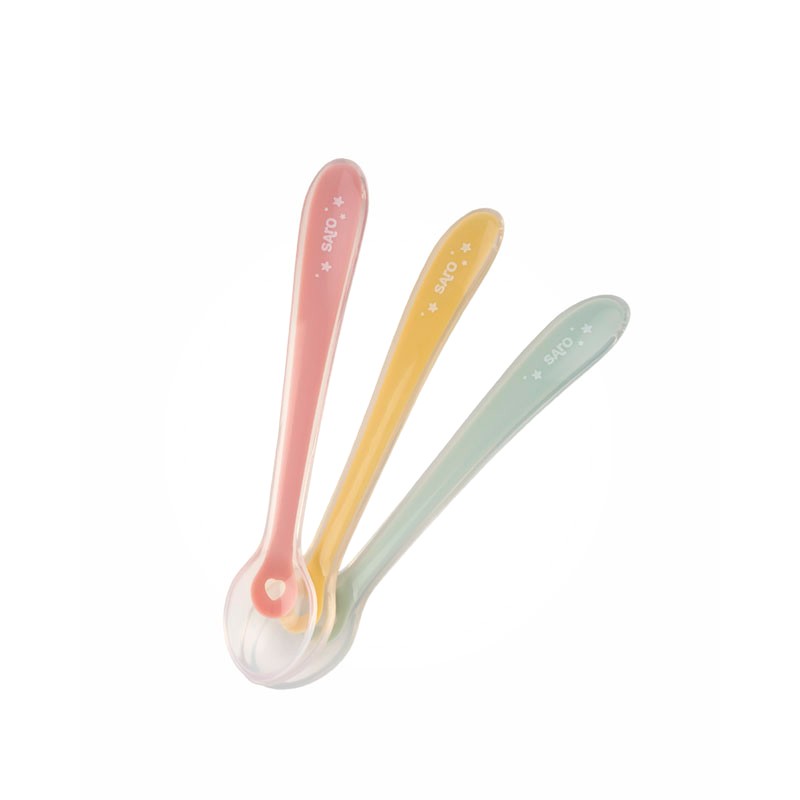 Colheres de silicone Saro
