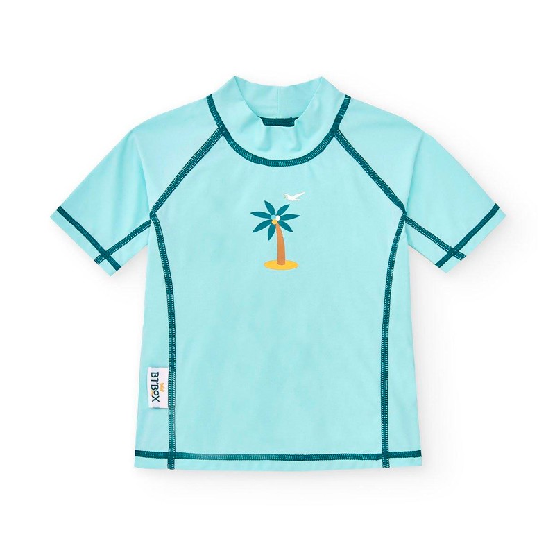 Camiseta de proteção solar de manga curta btbox Palm Beach