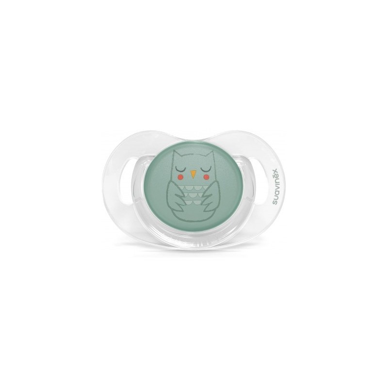 Suavinex Chupete Fisiológico Owl 0-6m Verde