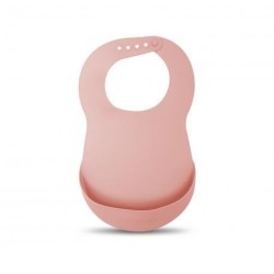 Suavinex Babero de Silicona Forest Rosa