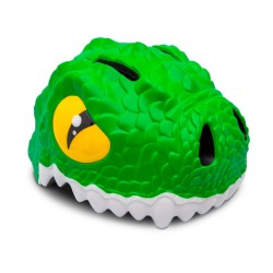 Capacete de bicicleta infantil Crazy Safety Crocodilo