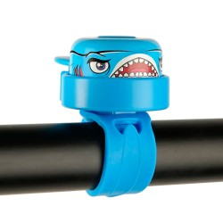 Campainha de Bicicleta Blue Shark Crazy Safety