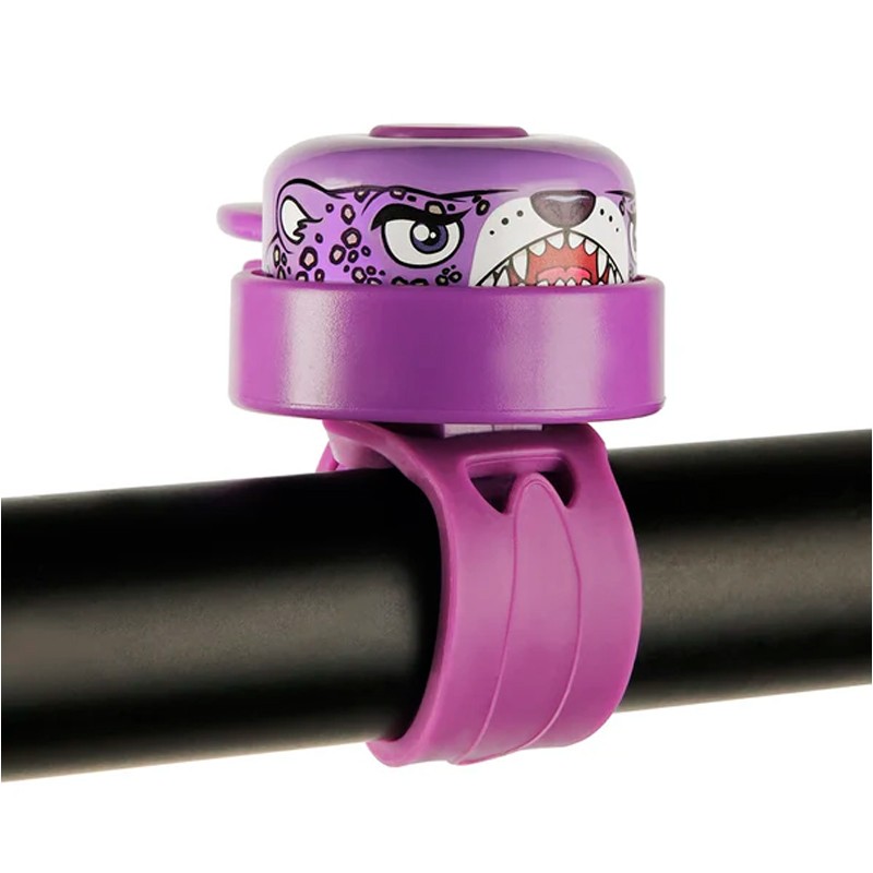Timbre para Bicicleta Leopardo Crazy Safety