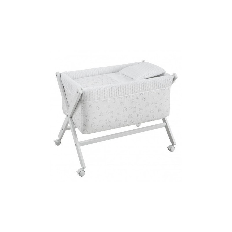 Mini Berço de Tesoura Branco CAMBRASS Merlo