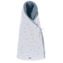 Saco Capazo Cruzado Uzturre Telma Interior Mouton azul