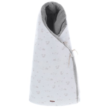 Saco Capazo Cruzado Uzturre Telma Interior Mouton gris
