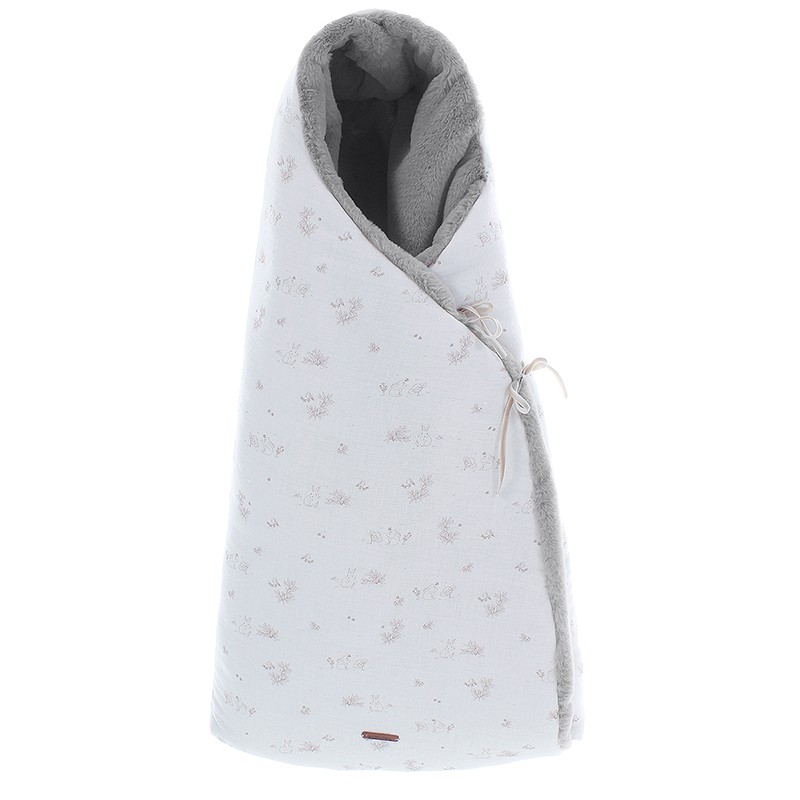Saco Capazo Cruzado Uzturre Telma Interior Mouton azul