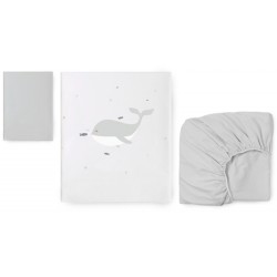 Conjunto Sábanas Bonjourbebe Pacific 3p