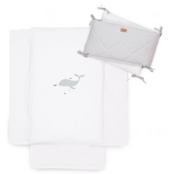 Pacote Bonjourbebe Pacific Crib Essentials