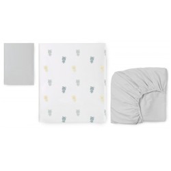 Conjunto Sábanas Bonjourbebe Montana 3p