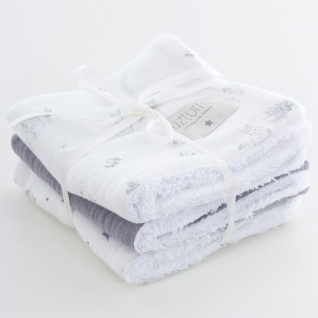 Salva Babitas Uzturre Telma Pack 3 uds gris