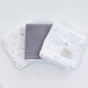 Salva Babitas Uzturre Telma Pack 3 uds gris