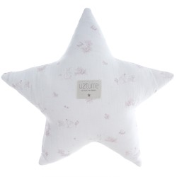 Almofada Telma Uzturre Estrela Rosa Pó