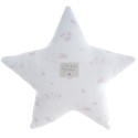 Cojín Estrella Uzturre Telma rosa empolvado