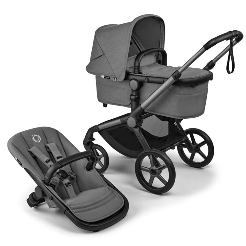 Cochecito Bugaboo Fox 5 Renew Gris Luna