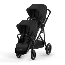 Cochecito Gemelar Cybex Gazelle S moon black