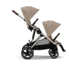 Cochecito Cybex Gazelle S para Hermanos almond beige