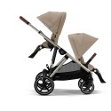 Carrinho CYBEX Gazelle S para Brothers bege amêndoa
