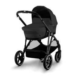 Cochecito Cybex e Gazelle S para Hermanos moon black