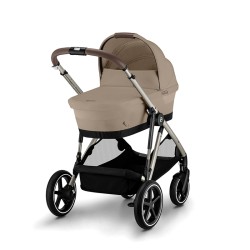 Carrinho CYBEX Gazelle S para Brothers bege amêndoa
