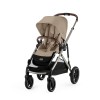 Carrinho CYBEX Gazelle S para Brothers bege amêndoa