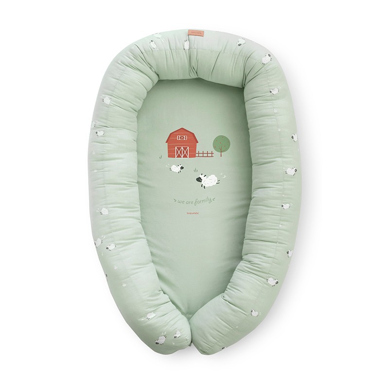 Bonjourbébé Funny Farm Nest Cushion