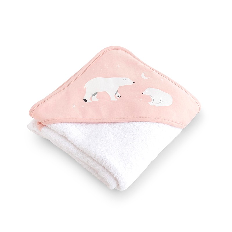 Capa de Baño Bonjourbebe Polaris Rosa