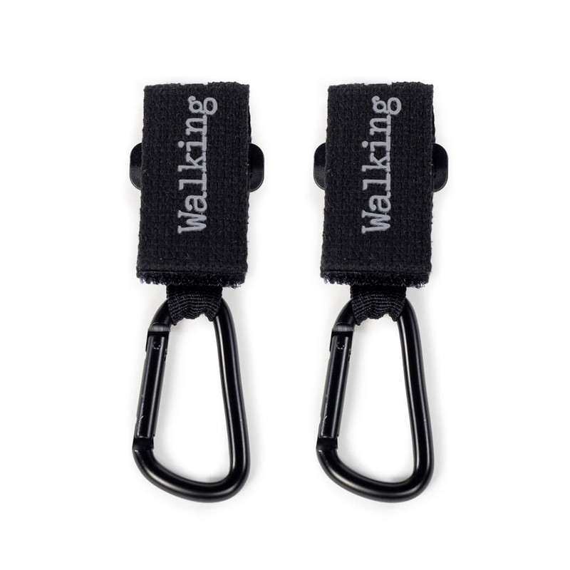 Ganchos para Cochecito Walking Mum Eco Mum Black