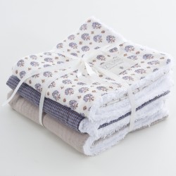 Salva Babitas Uzturre Flora Pack 3 uds azul