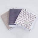 Salva Babitas Uzturre Flora Pack 3 uds azul
