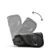 Assento de carro CYBEX Solution G2 Plus moon black