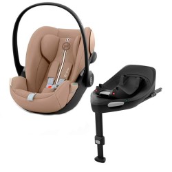 Cadeira auto CYBEX Cloud G i-Size Plus com base G bege amêndoa