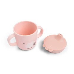 Taza con Asas Done By Deer Tiny Farm rosa