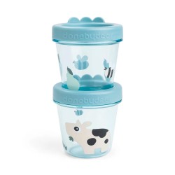 Recipientes para alimentos DONE BY DEER Tiny Farm 2 pcs