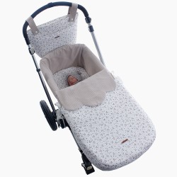 Saco Capazo Multiposicional Uzturre Inés piedra