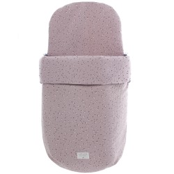 Saco de Capazo Uzturre Tilda rosa empolvado