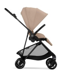 Carrinho de bebê CYBEX Melio Carbon amêndoa bege