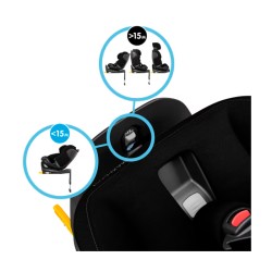 Maxi Cosi Emerald 360 Pro preto autêntico