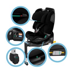 Maxi Cosi Emerald 360 Pro preto autêntico