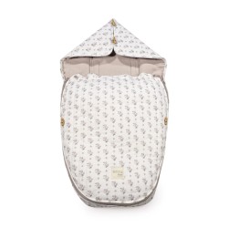 Bolsa Walking Mum Botton Flores 2 em 1 Mid-Season