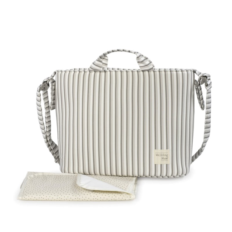 Walking Mum Botton Rayas Bolsa Canastilla