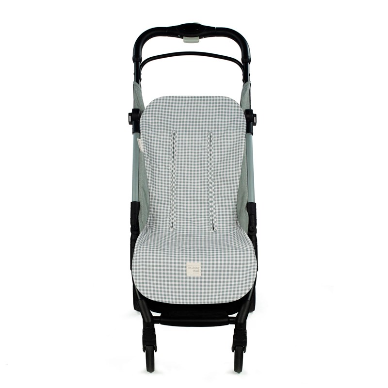Colchoneta Walking Mum I Love Vichy gris