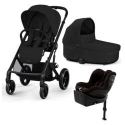 Cybex Balios S Lux + CYBEX Sirona Gi i-Size lua preta