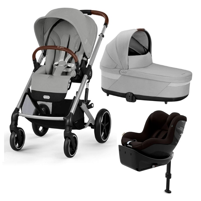 Cybex Balios S Lux + Cybex Sirona Gi i-Size moon black